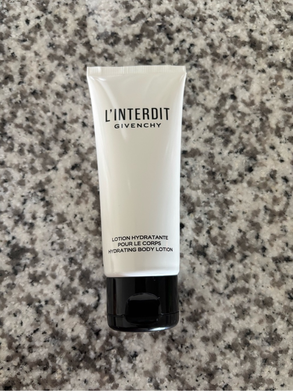 Givenchy L'Interdit Hydrating Body Lotion - White & Black